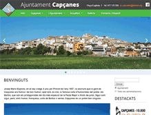 Tablet Screenshot of capcanes.org